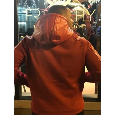 Bold Pelle Pelle Born Raised Hooded Leather Jacket view 2