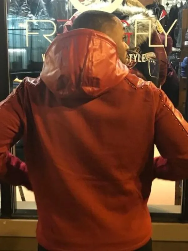 Bold Pelle Pelle Born Raised Hooded Leather Jacket view 2