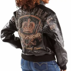 Pelle Pelle Brown Queen Of Thrones Jacket