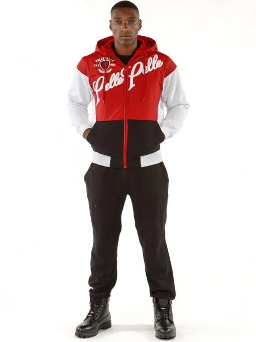Pelle Pelle Colorblocked Red Tracksuit