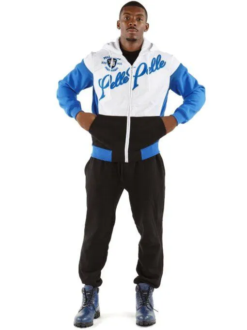 Pelle Pelle Colorblocked Blue Tracksuit