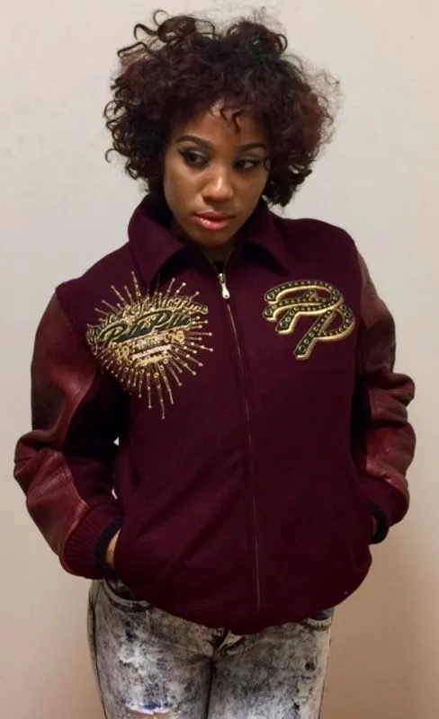 Bold Pelle Pelle Greatest Time Maroon Jacket view 2