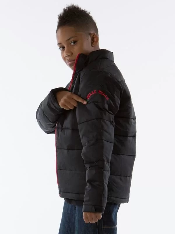 Exclusive Pelle Pelle Kids Black Polyester Jacket view 1