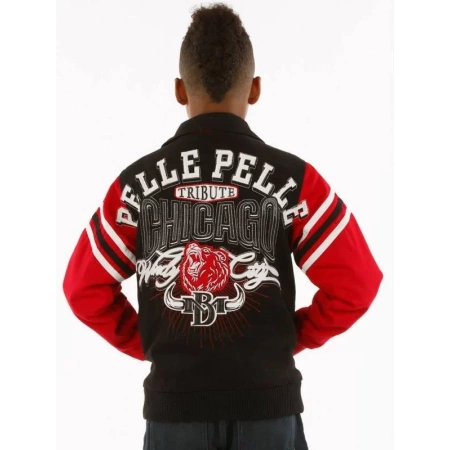 Pelle Pelle Kids Black & Red Tribute