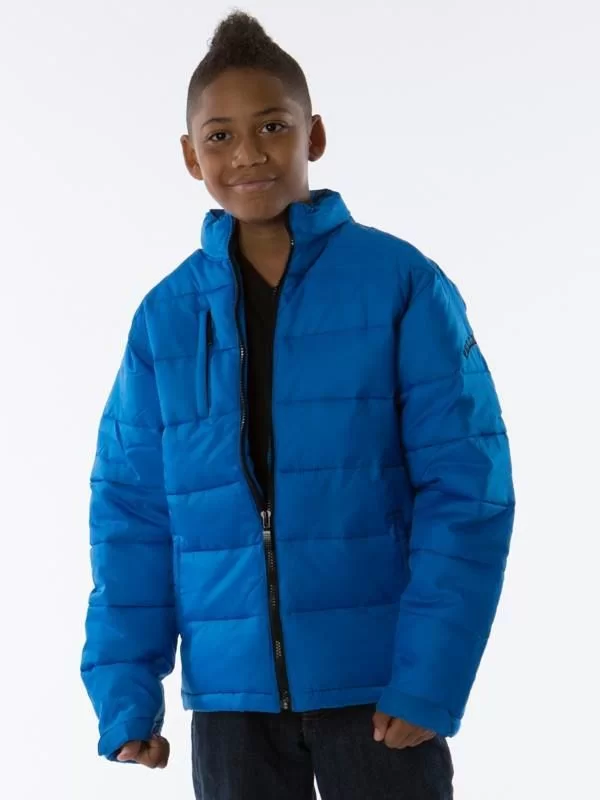 Bold Pelle Pelle Kid Blue Puffer Jacket view 1