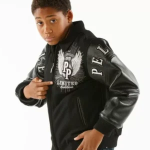 Bold Pelle Pelle Kids Limited 1978 Black Jacket
