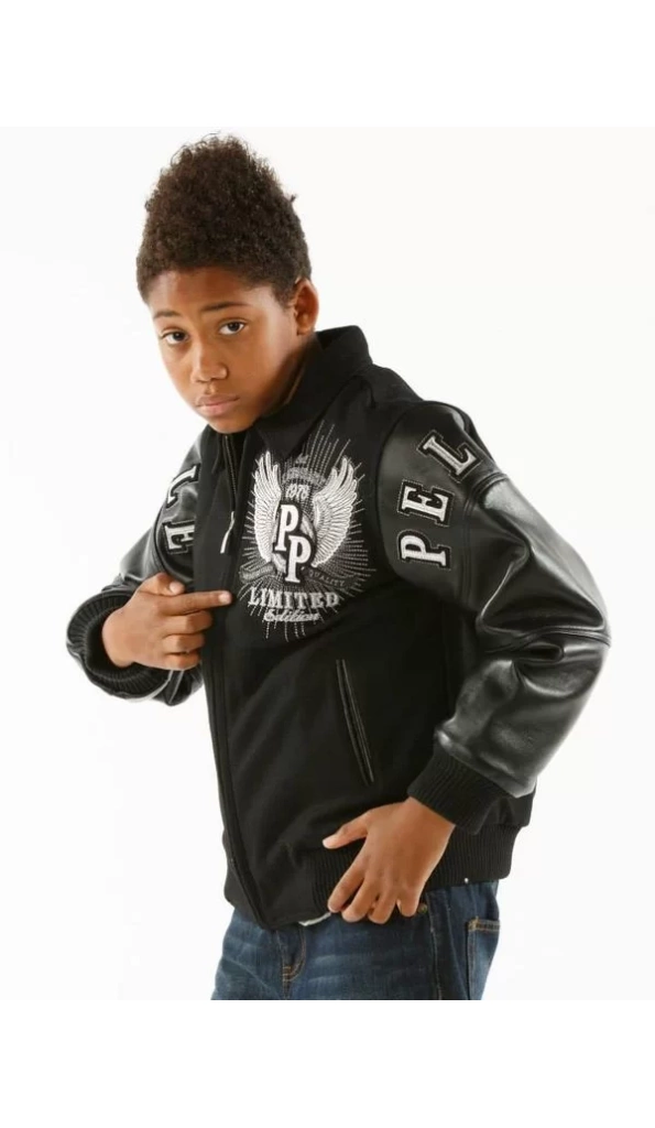Bold Pelle Pelle Kids Limited 1978 Black Jacket