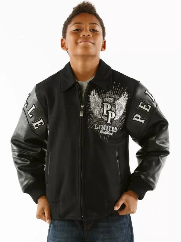 Bold Pelle Pelle Kids Limited 1978 Black Jacket view 2