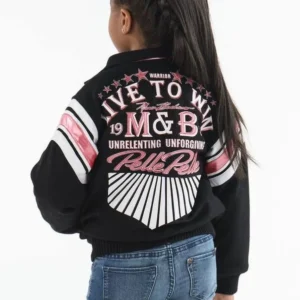 Pelle Pelle Kid Win Black Jacket