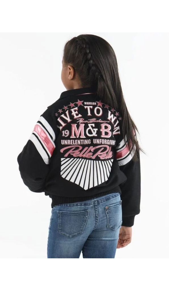 Pelle Pelle Kid Win Black Jacket
