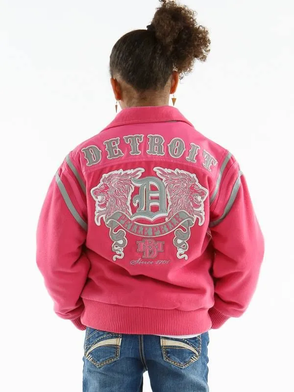 Bold Pelle Pelle Kids Pink 1978 Wool Jacket view 1