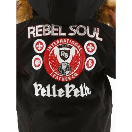 Exclusive Pelle Pelle Kid Rebel Black 1978 Jacket