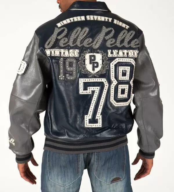 Pelle Pelle Legends 1978 Navy Stud Jacket