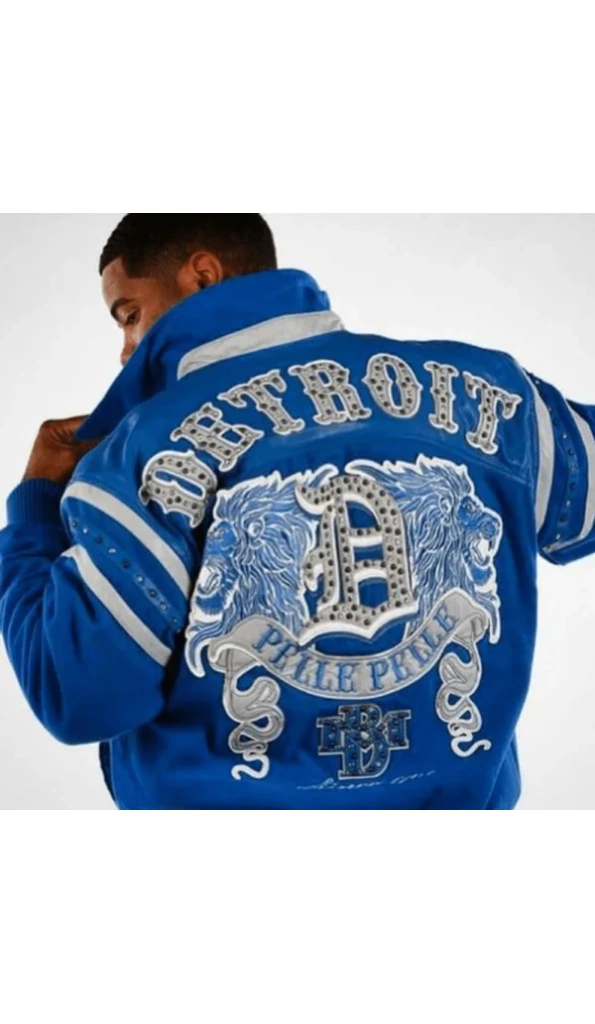 Pelle Pelle Mens Detroit City Tribute Jacket