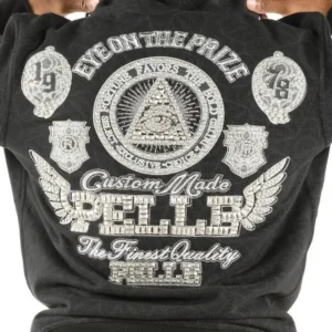 Pelle Pelle Men Bold Black Tracksuit view 3