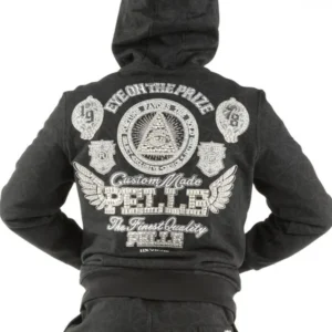 Pelle Pelle Men Bold Black Tracksuit view 2