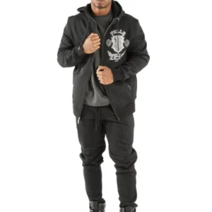 Pelle Pelle Men Bold Black Tracksuit