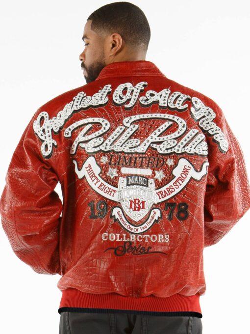 Greatest of All Time Pelle Pelle Red Jacket