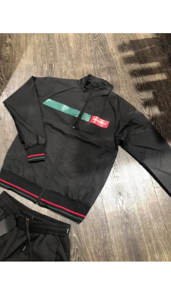 Mens Pelle Pelle Husk Black Tracksuit