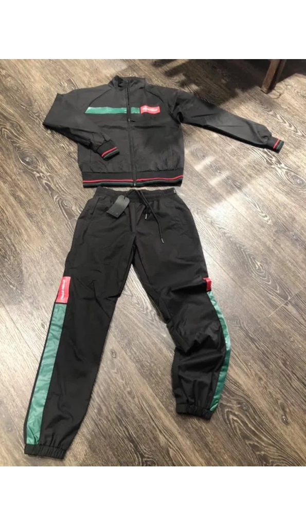 Mens Pelle Pelle Husk Black Tracksuit