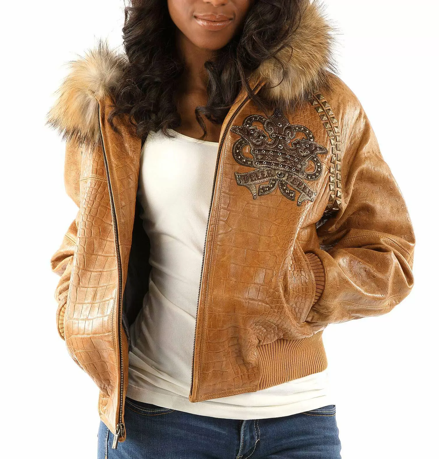 Pelle Pelle Ornate MB Heart Leather Jacket view 2