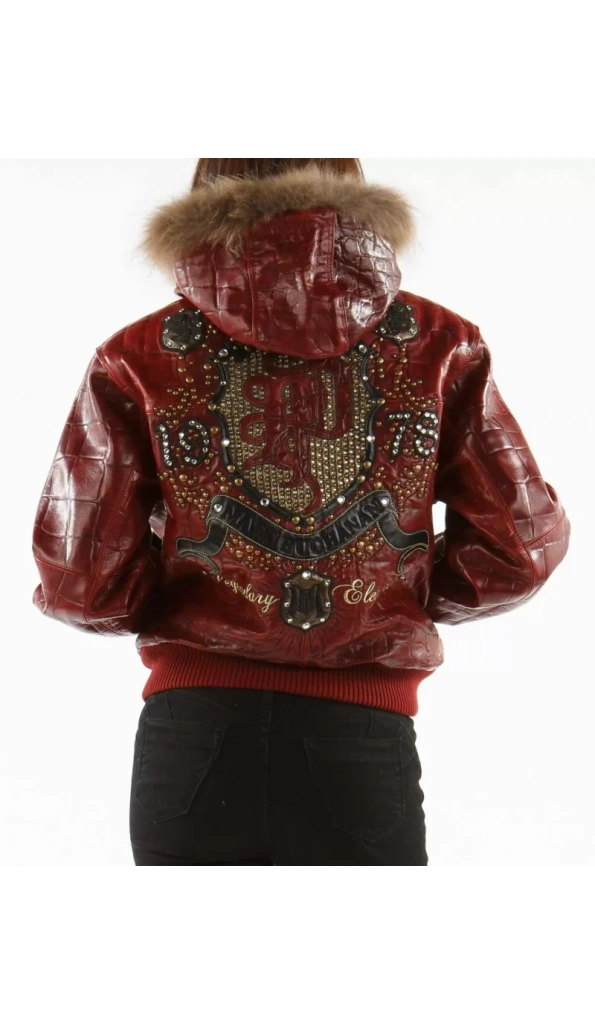Pelle Pelle Red Elegance Leather Jacket