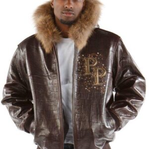 Shoulder Crest Pelle Pelle Leather Jacket