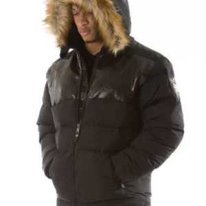Pelle Pelle Snakeskin Puffer Jacket view 2