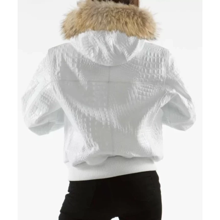 Pelle Pelle Encrusted Fur Hood Jacket view 2