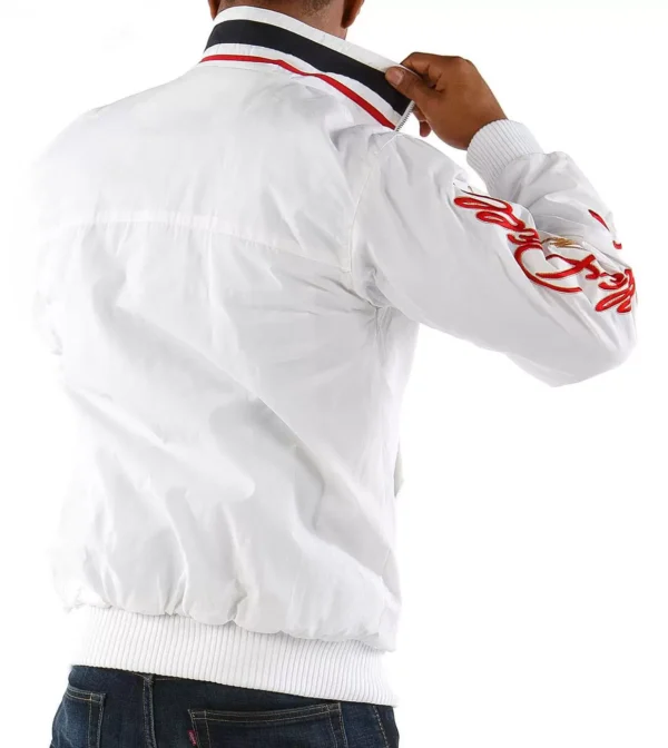 Best Pelle Pelle Heritage Sport White Jacket view 2