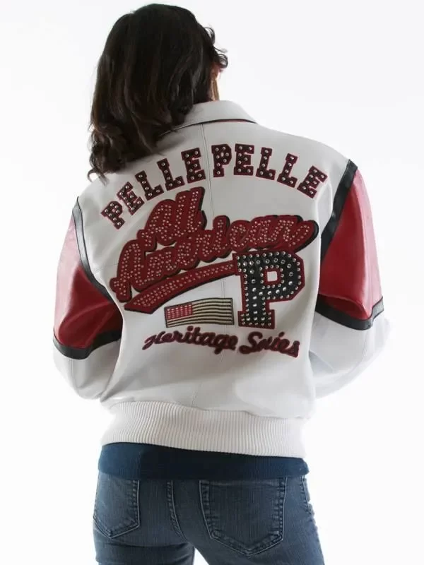 Exclusive Pelle Pelle Women White Jacket
