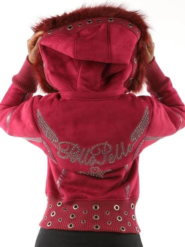 Bold Pelle Pelle Womens Fur Pink Jacket