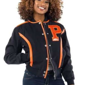 Authentic Pelle Pelle Women Bomber Black Jacket
