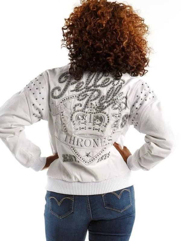 Authetic Pelle Pelle Women1978 White Jacket