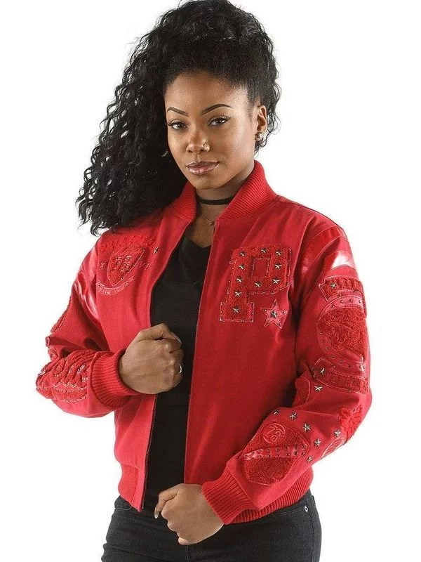 Exclusive Pelle Pelle Women1978 Red Jacket