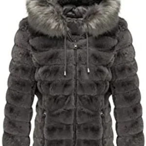 Exclusive Pelle Pelle Women Hooded Puffer Jacket