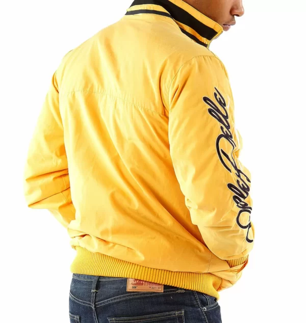 Bold Pelle Pelle Yellow World Sport Jacket view 2