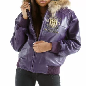 Purple Pelle Pelle Die Like a Legend Jacket view 2