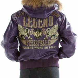 Pelle Pelle Purple MB Bold Legend Jacket view 1