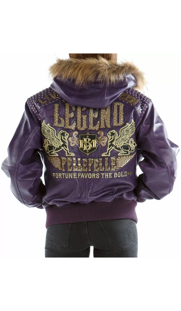 Pelle Pelle Purple MB Bold Legend Jacket