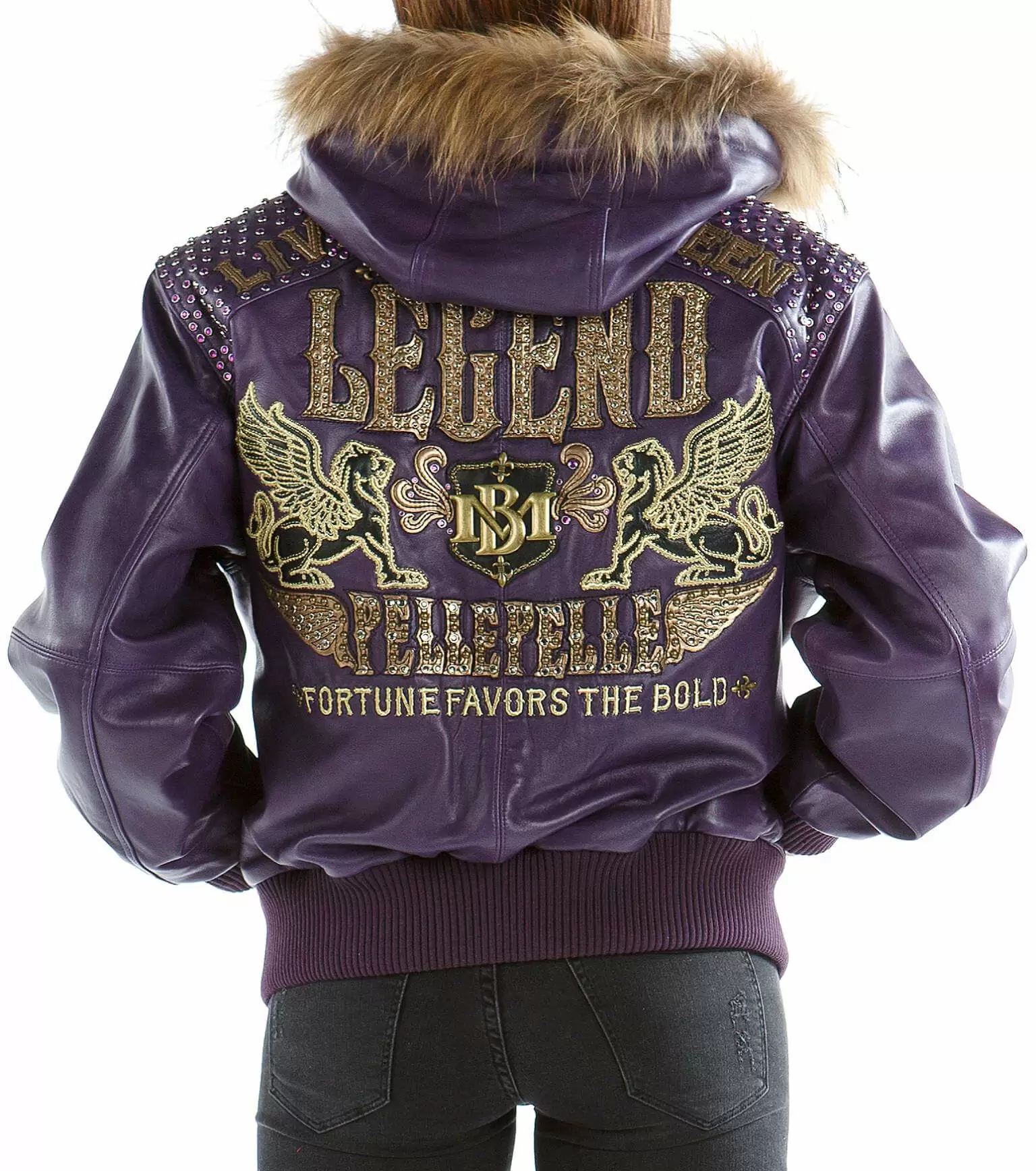 Pelle Pelle Purple MB Bold Legend Jacket