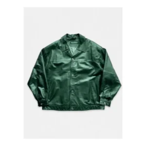 Best Pelle Pelle Dark Green Leather Jacket
