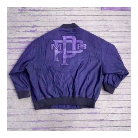 MB Pelle Pelle Purple Wool Jacket