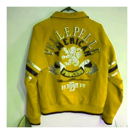 Pelle Pelle American Yellow Wool Jacket