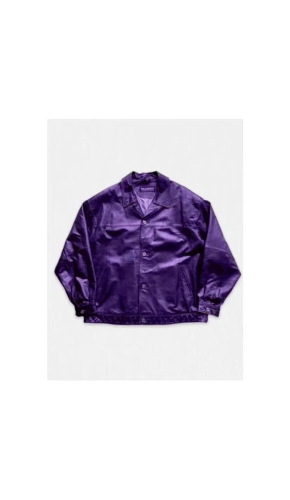Best Pelle Pelle Purple Leather Jacket
