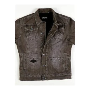 Pelle Pelle Motorcycle Brown Jeans Jacket