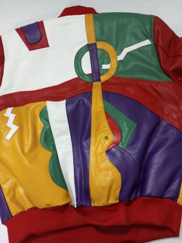 Bold Pelle Pelle Marc Buchanan Red Leather Jacket view 2