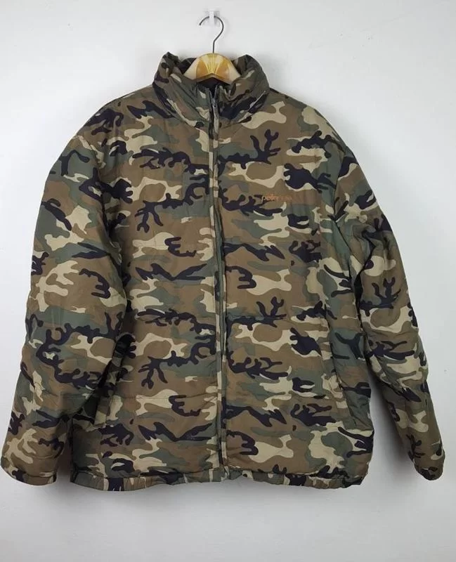 Exclusive Pelle Pelle Camo Puffer Jacket