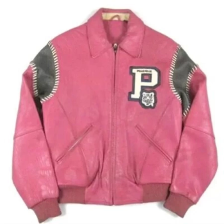 1978 Pink Pelle Pelle Leather Jacket