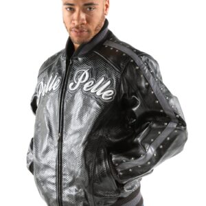 King Pelle Pelle Forever Fly Black Leather Jacket view 2